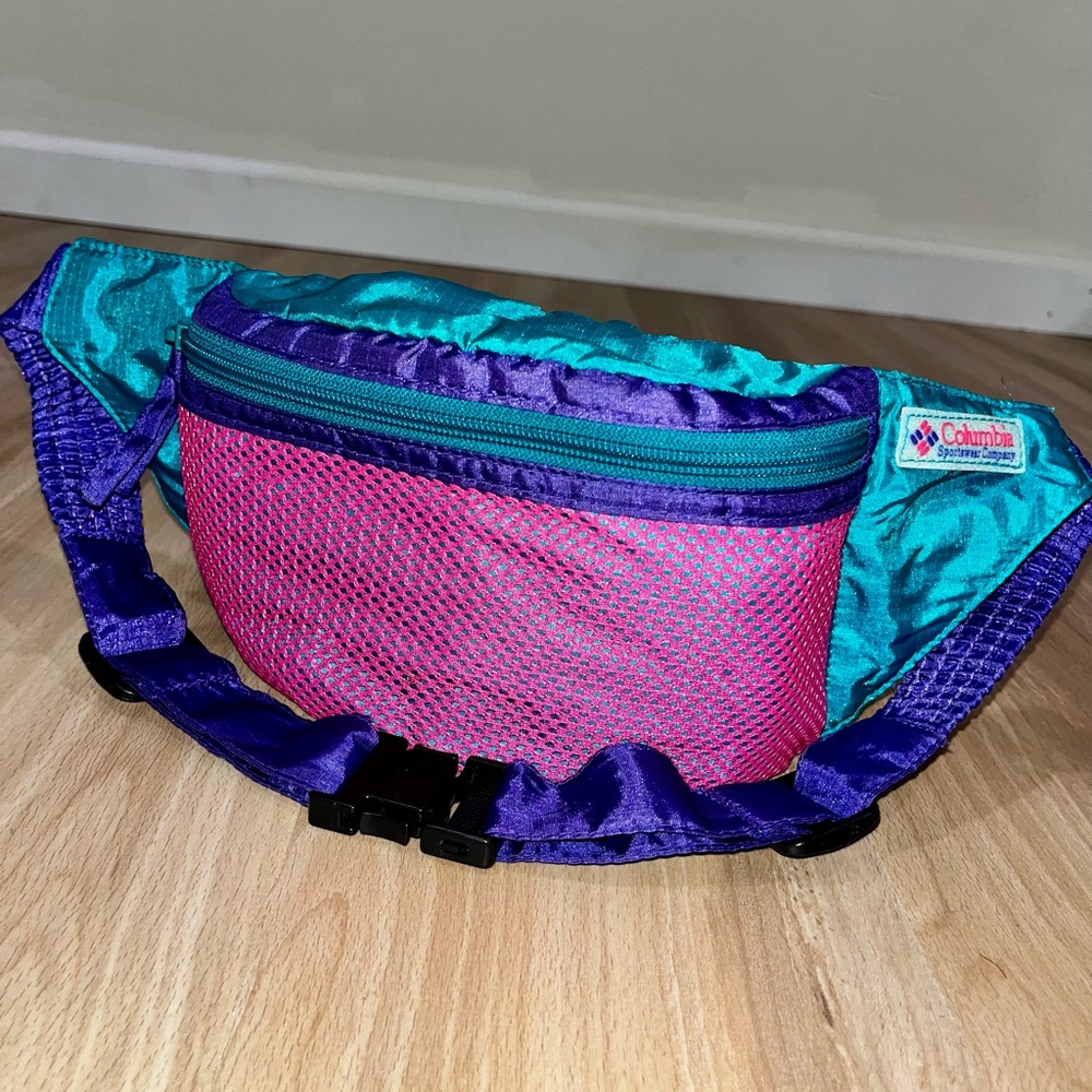 Vintage Columbia Belt Bag